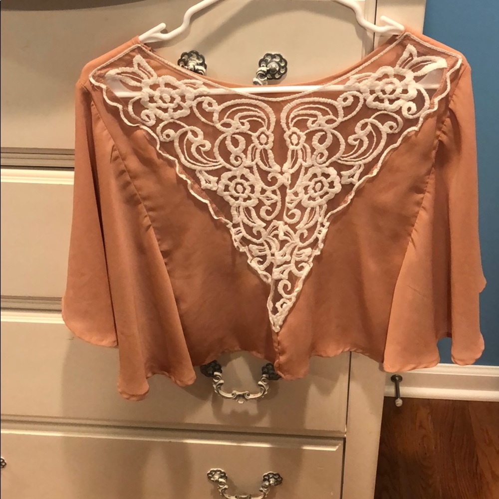 Summer flowy shirt- cool back!